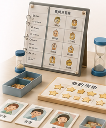 孤独症谱系支持课程视觉图